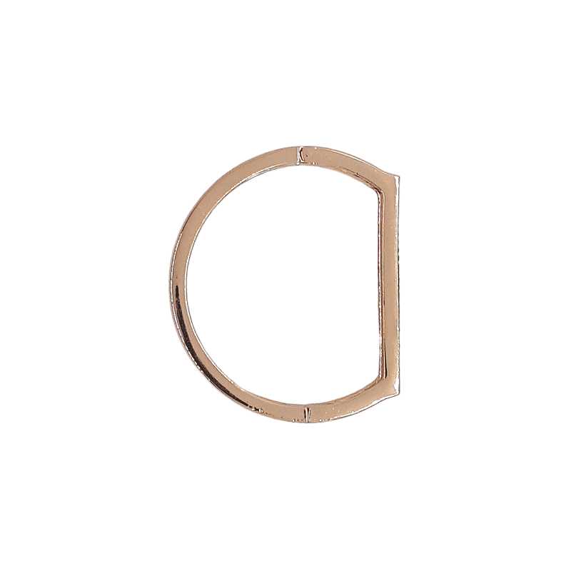 Metall Armband im Rotgoldton mit Strass